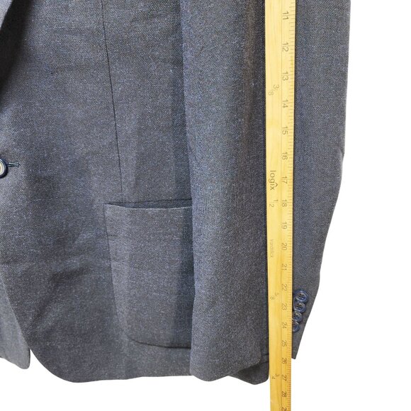 PJ Paul Jones Mens Blazer Jacket Size XL Navy Blue Single-Breasted - Picture 7 of 9